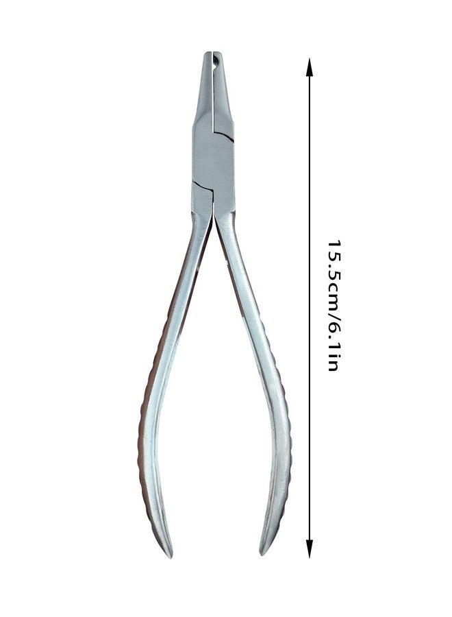 فلاين كماشة وسادة الأنف المصنوعة من الفولاذ المقاوم للصدأ كماشة ضبط وسادة الأنف للنظارات أدوات ضبط النظارات كماشة أنف إبرة لضبط النظارات - Image 3
