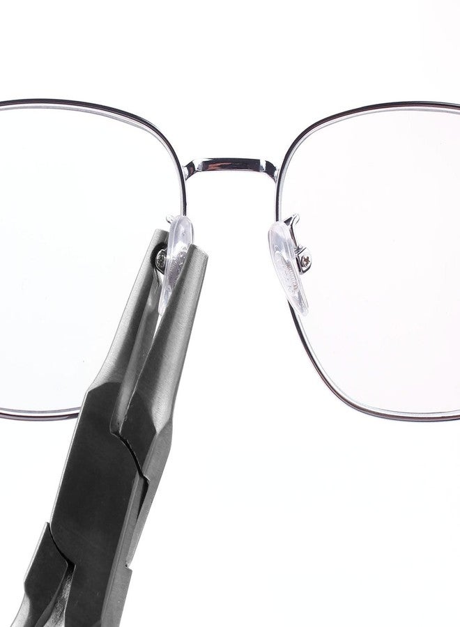 فلاين كماشة وسادة الأنف المصنوعة من الفولاذ المقاوم للصدأ كماشة ضبط وسادة الأنف للنظارات أدوات ضبط النظارات كماشة أنف إبرة لضبط النظارات - Image 2