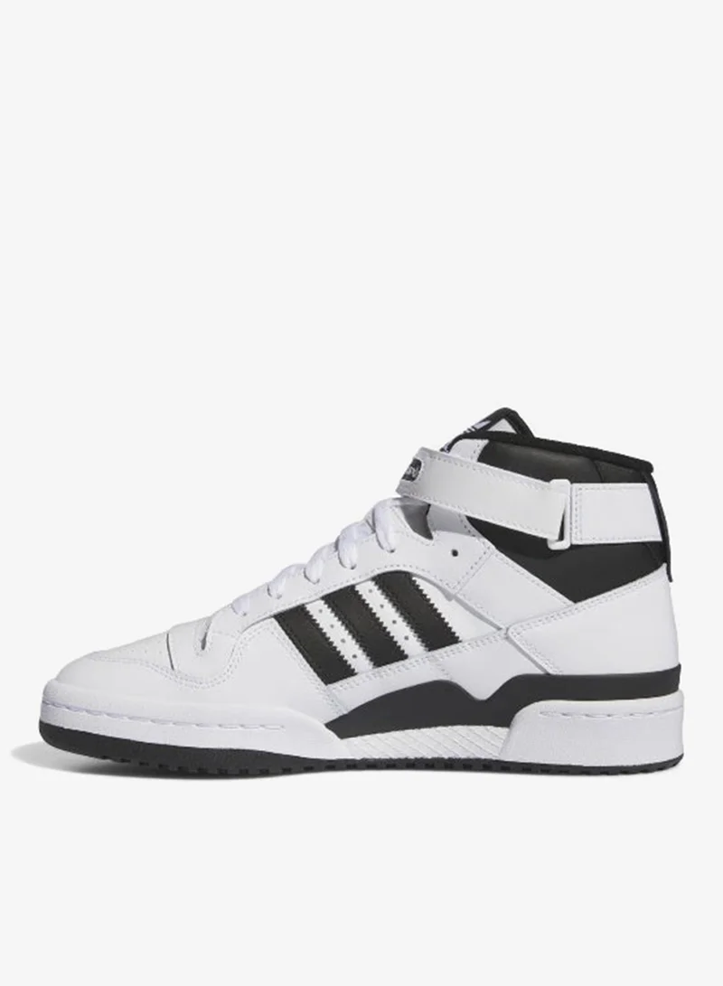 adidas Originals Forum Mid White Basketball Shoes