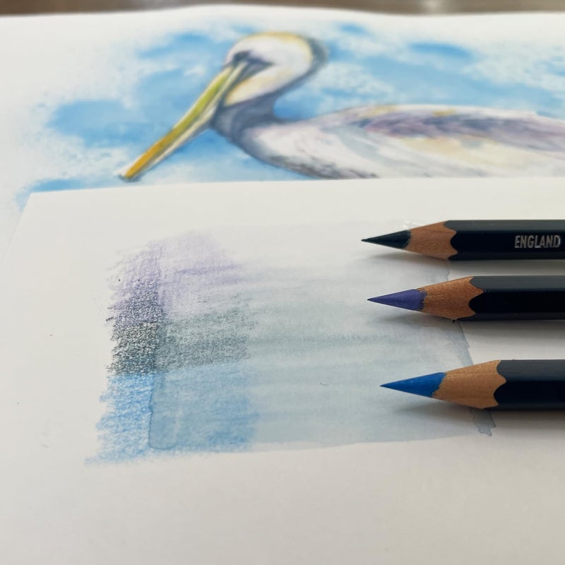 Derwent Watercolour Pencils Set - 12 Color Professional Quality in Metal Tin - Image 5