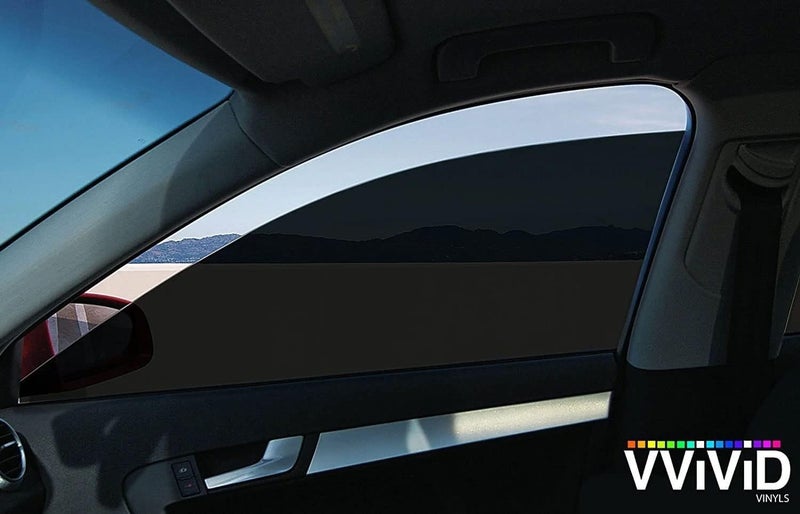 Cuthban Adhesive Window Film Roll, UV Blocking Vinyl Tint for Glass, Black, 90cm x 1.5m - Image 2