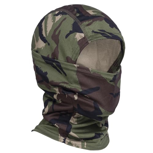XY3545HS Camo Balaclava Face Mask for Man and Women-Hunting，Skiing，Motorcycle Windproof，UV Protection&Military Training - Image 1