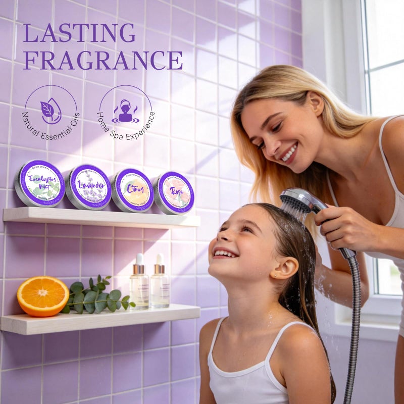 Futricy Shower Steamers Aromatherapy: Easter Basket Stuffers for Teens Girls Adults, Mothers Day Gifts for Mom Wife Women Her, Easter Gifts Essentials Shower Bombs with Natural Essential Oils Self Care - Image 4