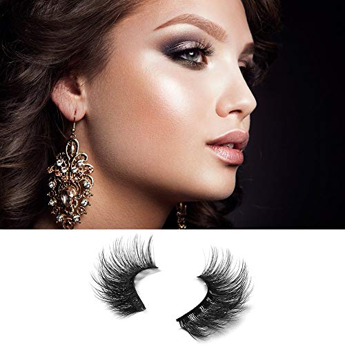 Eliace 3D Mink Lashes Natural Look 5 Mixed Styles 15 Pairs Fake Eyelashes Bulk Pack Handmade Luxurious Volume Fluffy Natural Eyelashes Comfortable and Soft Strip False Eye lashes for Women - Image 3
