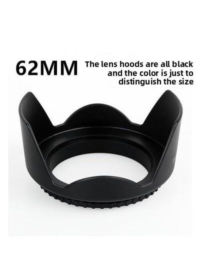 Generic Lotus Hood Universal Screw Can Be Buckled/58/62/67/72/77mm Other-Body Color:62MM  - Image 1