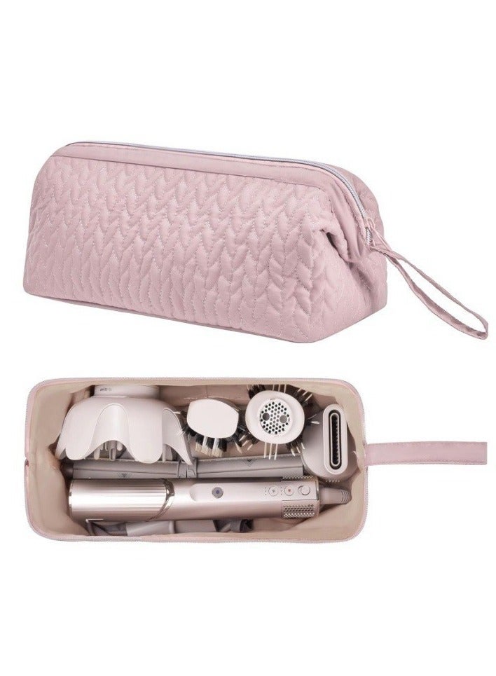 عام حقيبة تخزين متعددة الوظائف لمجففات الشعر ومكاوي التجعيد، علبة واقية محمولة مخصصة للسفر. - Image 1