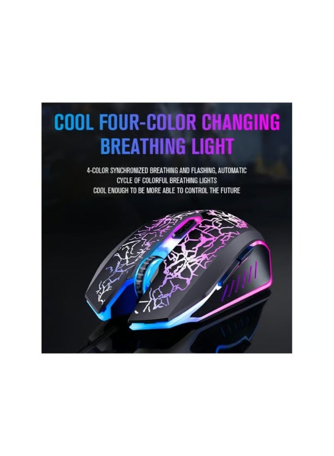 Teso Gaming Bundle 4 in 1 with RGB Light, Gaming Keyboard and Mouse, Gaming Headset, Mouse Pad - Image 2