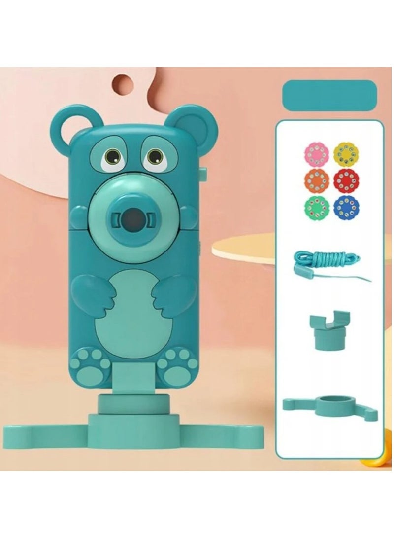 Toy Box Mini Drawing Projector For Children's Painting Table Kids Led Drafting Desk Arts Crafts Learning Educational Toys Girls Gifts Toy Set Purple - Image 4