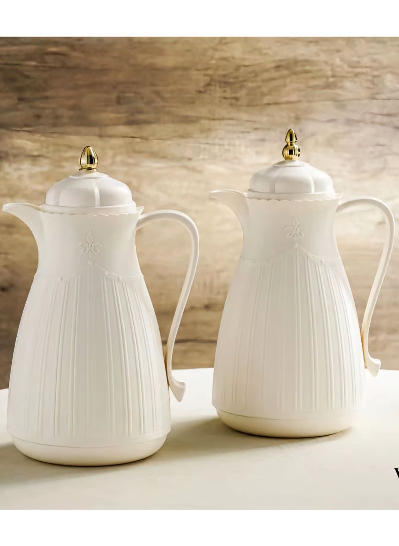 Royal Camel - Royal Camel 2 Piece Thermos Set 1L + 1L Beige - Image 1