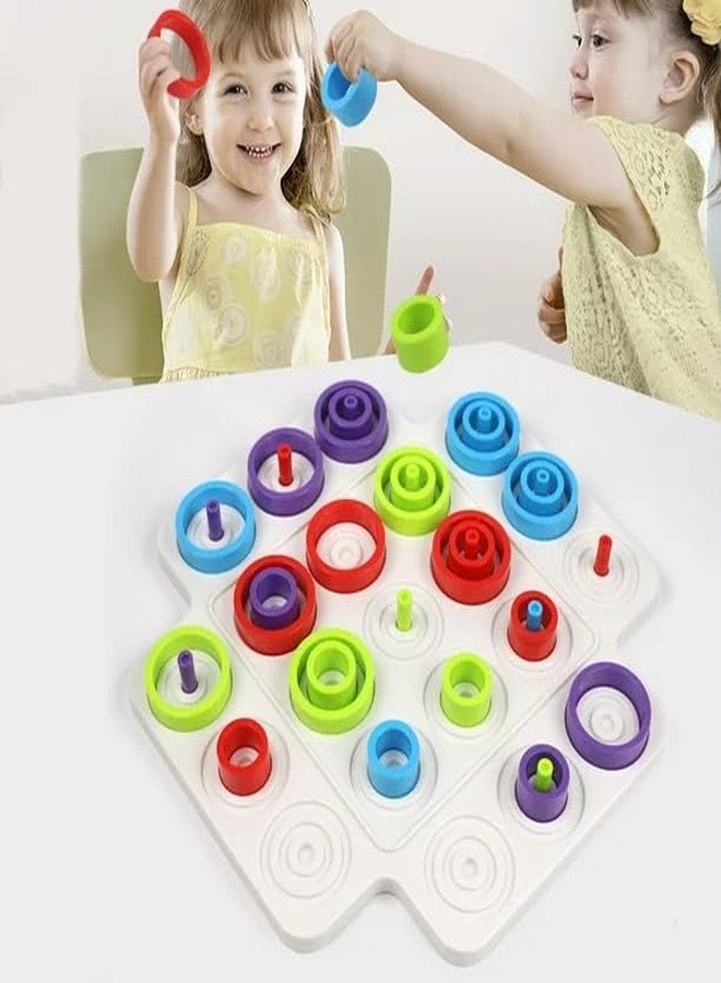 JBM ENTERPRISE All Ages 3D Board Game (Ring Toss Game) - Image 1