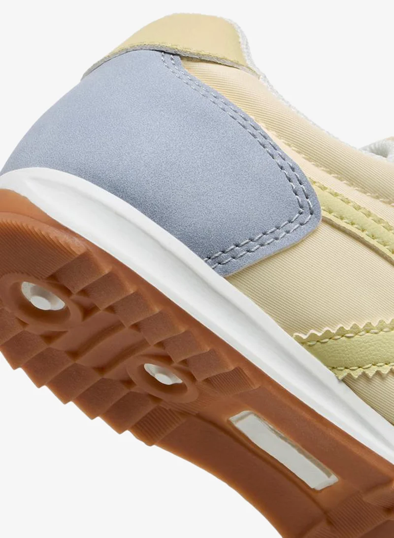 Little Missy BLUE Girls Lace-Up Colorblock Sneakers for Women | Best Price UAE