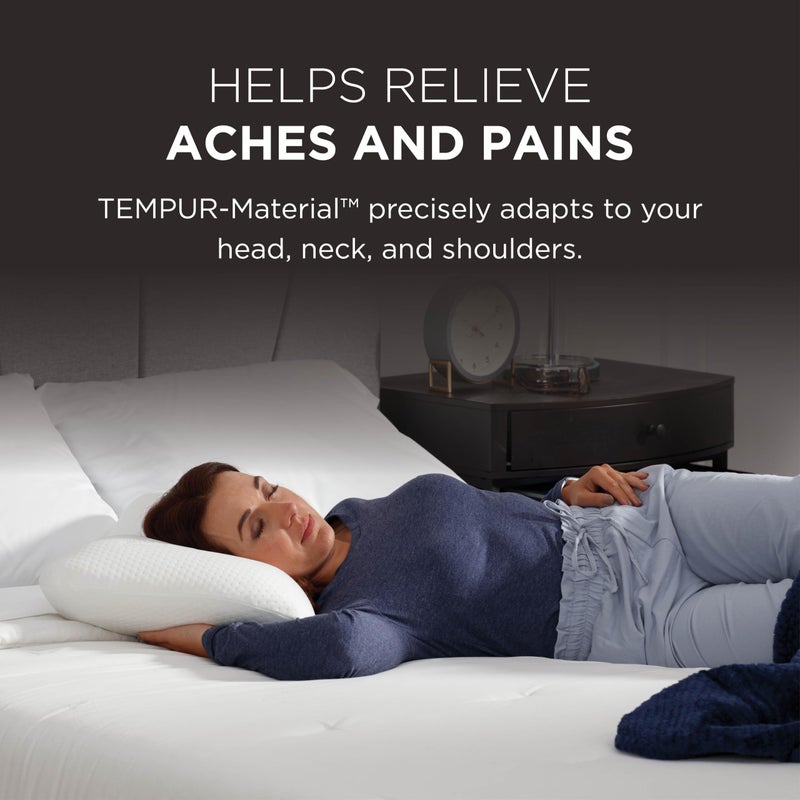 Tempur-Pedic Memory Foam Symphony Pillow Luxury Soft Feel, Standard, White - Image 4