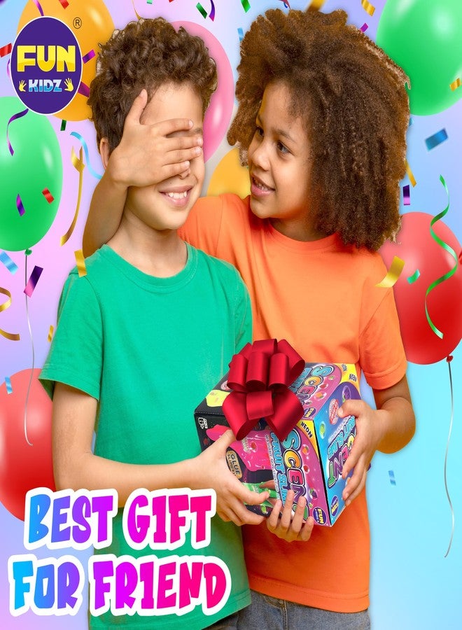FUN KIDZ 1:1 Scented Fruit Glue Slime Kit for Kids, FunKidz Neon Slime Making Kit for Girls Ages 6-12 Activities Craft Gifts Includes Color Glue and Super Clear Slime Activator to Make Slime Toys - Image 4