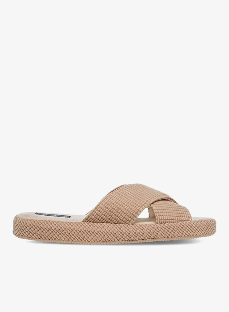 Le Confort Cross Strap Bedroom Slippers