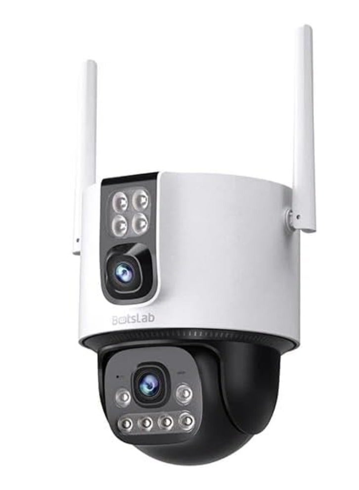 Botslab W315 Wi-Fi Outdoor Smart Home Camera 4MP + 4MP Ultra HD Dual Lens Color Night Vision Support Wi-Fi 6 - Image 1