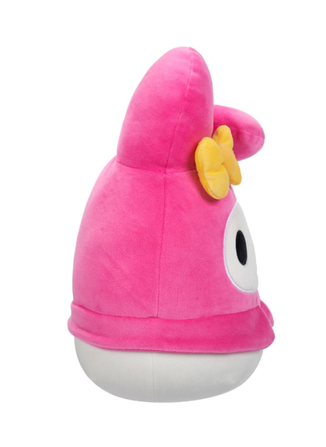 Squishmallows Little Plush 10 inch Sanrio Core My Melody Yellow Bow & Pink Suit , Officially Licensed Kellytoy Plush Toy, Colorful Soft Toy, Gift for Kids, Girls & Boys Washable Squishy Stuff Toy Multicolor All Age  - Image 3