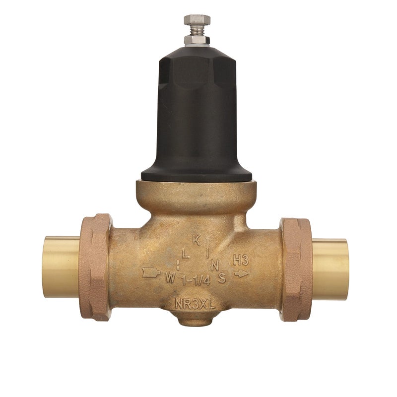 Zurn Wilkins 114-NR3XLDUC 1-1/4" NR3XL Pressure Reducing Valve with Double Union FNPT Copper Sweat Connection - Image 4