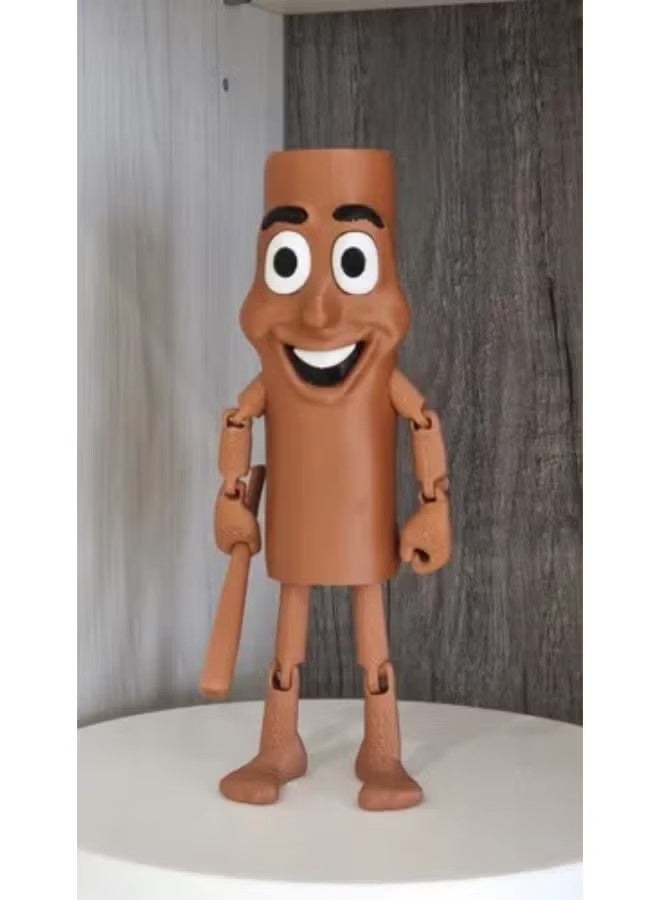 TungTungTung Sahur 16cm Joint Movable Doll Articulated Poseable Figure for Photography  Collection - Image 5