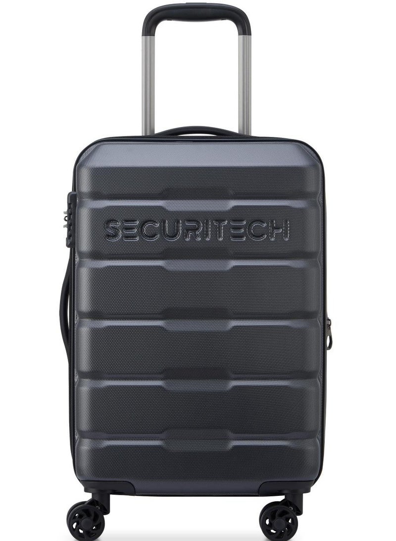 DELSEY Paris Citadel Securitech By Delsey Paris 54 Cm Expandable 4 Double Wheel Cabin Luggage Trolley - Anthracite Black - Image 1