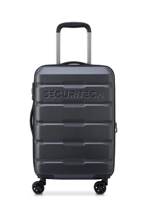 Citadel 54cm Expandable 4 Double Wheel Cabin Luggage Trolley - Anthracite Black