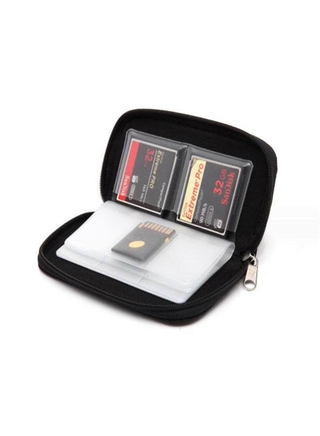 Drhob 1pcs Memory Card Storage Carrying Pouch Case Holder Wallet For CF/SD/SDHC/MS/DS - Image 3