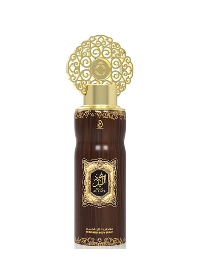 ARABIYAT Oud Al Layl Perfume Body Spray 200Ml