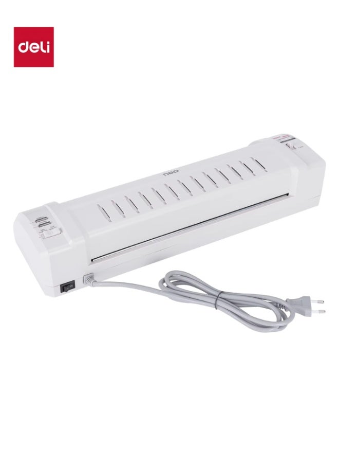 Deli Laminator Machine A3 Hot Laminating Machine 80-175 Mic 2 Roller Deli E3894-UK - Image 4