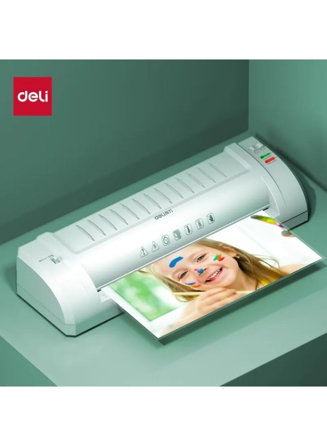 Deli Laminator Machine A3 Hot Laminating Machine 80-175 Mic 2 Roller Deli E3894-UK - Image 2