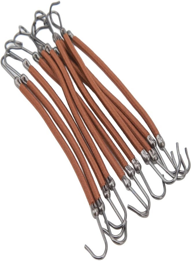 سكويشي مجموعة من 10 ربطات شعر مرنة ناعمة، ربطات شعر مرنة للنساء والفتيات، ربطات شعر، حامل ذيل حصان مطاطي بخطافات، لا يسبب شدًا وملمسًا لطيفًا، مثالية للعمل والمواعيد والتسوق والسفر - Image 4