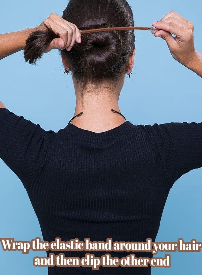 سكويشي مجموعة من 10 ربطات شعر مرنة ناعمة، ربطات شعر مرنة للنساء والفتيات، ربطات شعر، حامل ذيل حصان مطاطي بخطافات، لا يسبب شدًا وملمسًا لطيفًا، مثالية للعمل والمواعيد والتسوق والسفر - Image 2