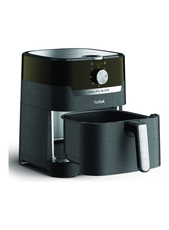 Tefal Air Fryer | Easy Fry & Grill 2-in-1 |  4. Air Fryer + Grill| Healthy Cooking | Fast | Easy to Clean | Adjustable Temperature |Timer | 2 Years Warranty 4.2 L 1550 W EY501827 Black - Image 3