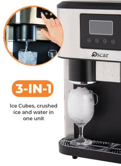 Oscar OSCAR | Ice Maker & Crusher | Model: OSIM2015CR | Large Capacity: 1.8L | Effective Ice Making & Crushing Abilities | Perfect for Parties, Gatherings, and Everyday Use  - Image 5