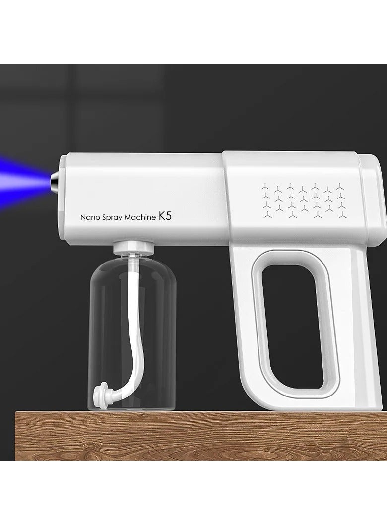 مسدس رش نانو قابل لاعادة الشحن من براجو مع بخاخ لاسلكي بالاشعة فوق البنفسجية بضوء ازرق - Image 2