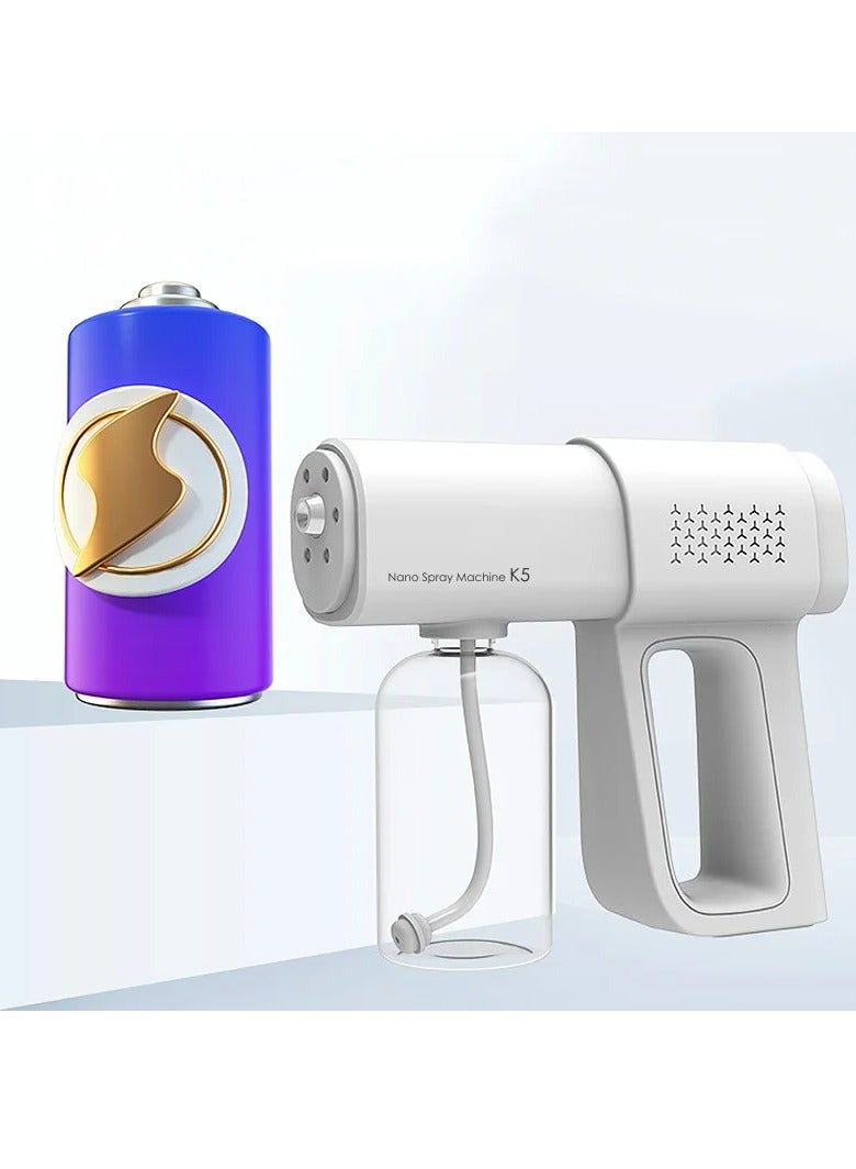 مسدس رش نانو قابل لاعادة الشحن من براجو مع بخاخ لاسلكي بالاشعة فوق البنفسجية بضوء ازرق - Image 3