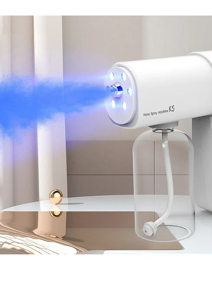 مسدس رش نانو قابل لاعادة الشحن من براجو مع بخاخ لاسلكي بالاشعة فوق البنفسجية بضوء ازرق - Image 4