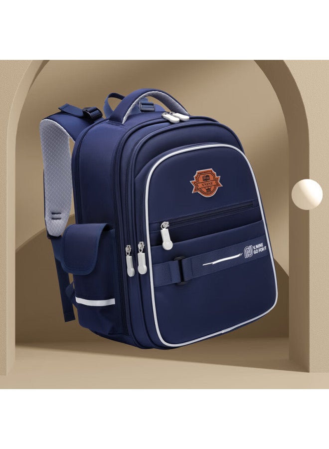 Ninth Castle Dijiuchengbao Elementary School Backpack For Boys, Large Capacity, Thickened, Weight-reducing, Spine-protecting, For Grades 1-3 Children's Backpack, Double Shoulder Bag - Image 5
