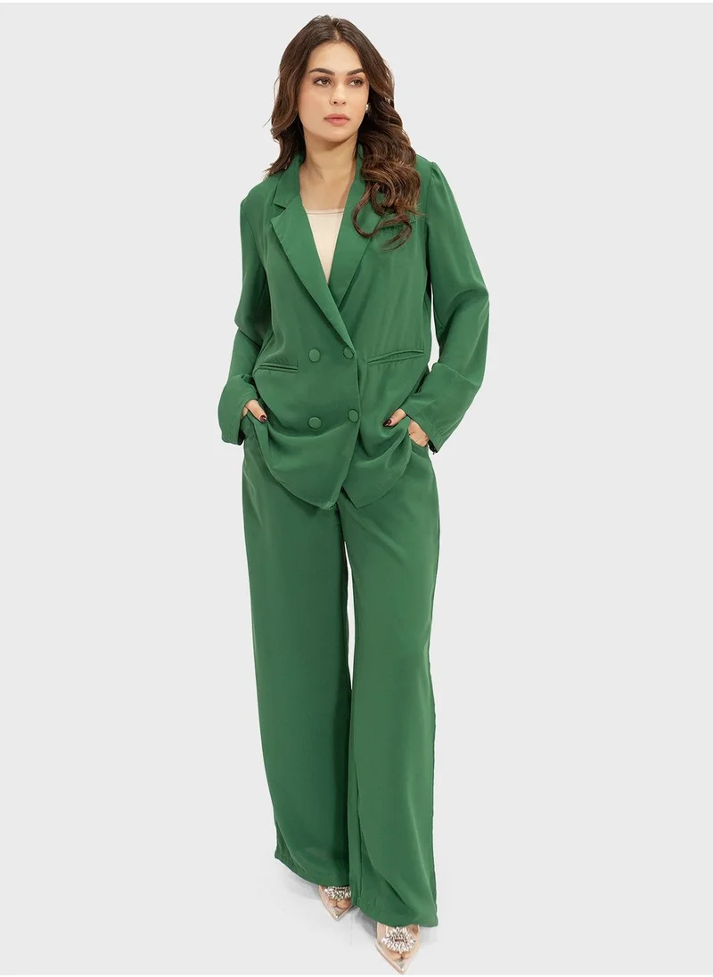 Hassal Double Breasted Suit & Pant Sets
