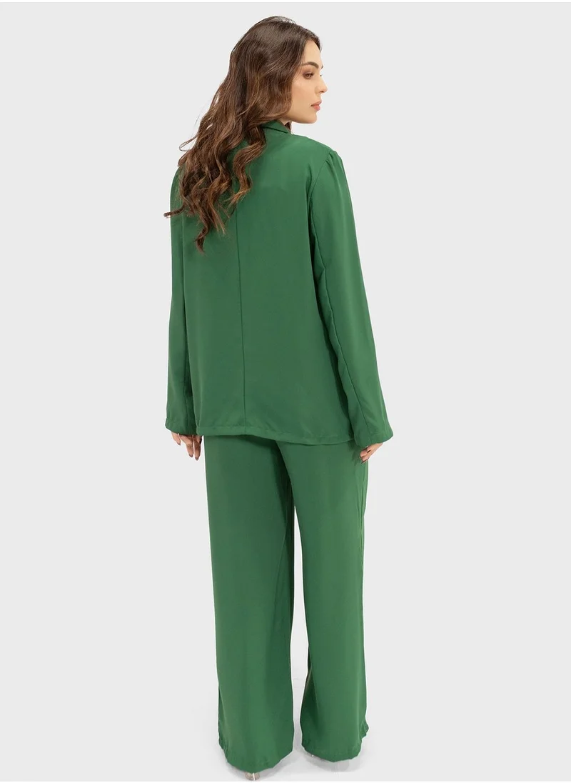Hassal Double Breasted Suit & Pant Sets