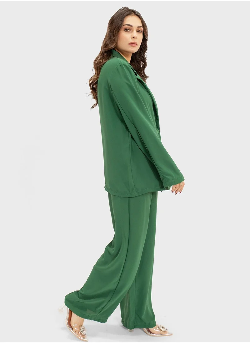 Hassal Double Breasted Suit & Pant Sets