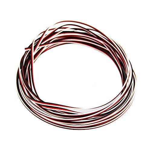 OliYin 50 feet 26AWG Servo Cable 3p Line for Futaba JR RC Servo Hobby Model Aircraft Model Wiring 30 corex0.08mm - Image 2