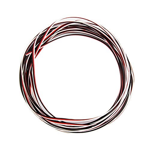 OliYin 50 feet 26AWG Servo Cable 3p Line for Futaba JR RC Servo Hobby Model Aircraft Model Wiring 30 corex0.08mm - Image 3