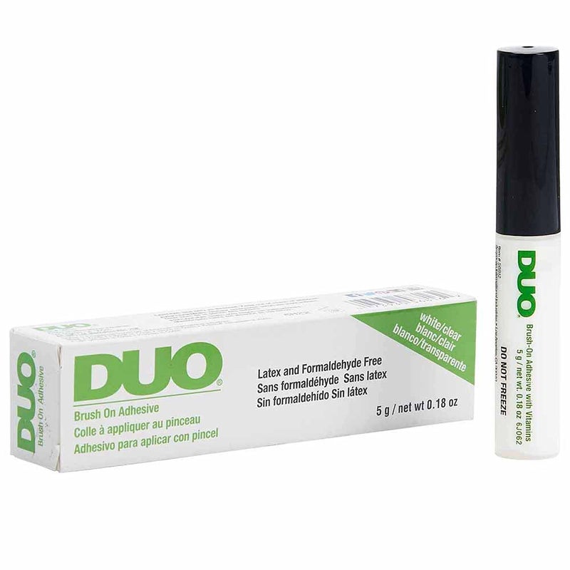 DUO Brush-on Strip Lash Adhesive, Clear, 0.18oz, 1-Pack - Image 1