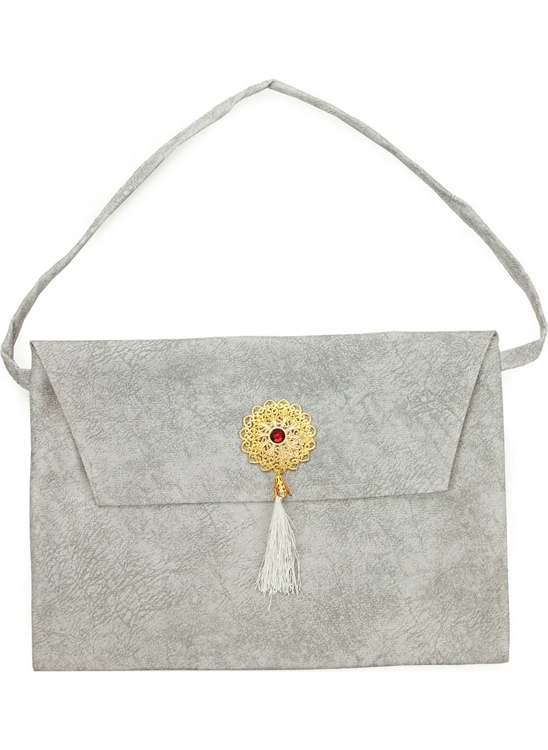 İhvan Ihvan Nubuck Rahle Size Quran Carrying Bag White
