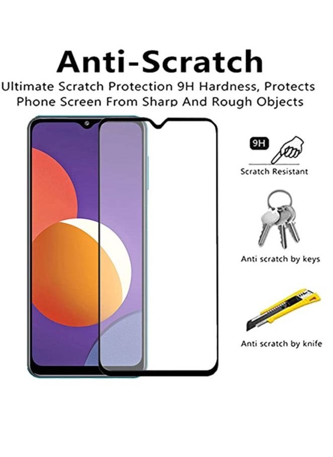 Generic - Samsung Galaxy M12 / A12 / A32 5G / M32 5G / M02 / M02s / A02 / A02s / A03s / F12 Screen Protector Glass Full Glue Edge-to-Edge Screen Protector - Image 1