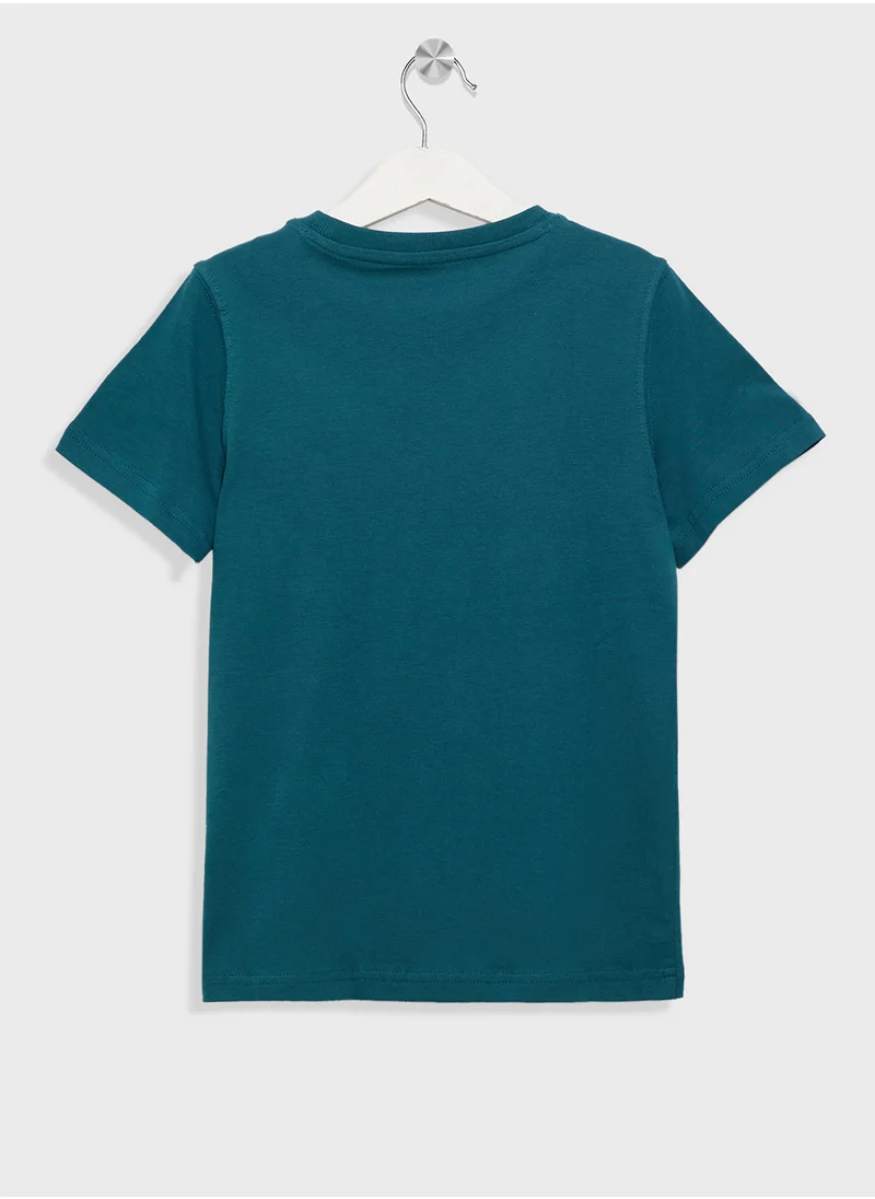 PUMA Youth Squad Big Graphic T-Shirt