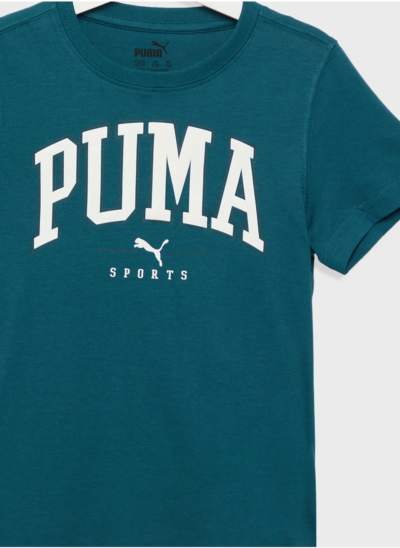 PUMA Youth Squad Big Graphic T-Shirt