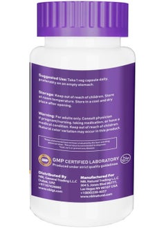 NBL Natural Glutathione 500mg - 60 Capsules, Reduced Form GSH Supplement - Enhanced with Milk Thistle Extract and Alpha Lipoic Acid  - Image 3