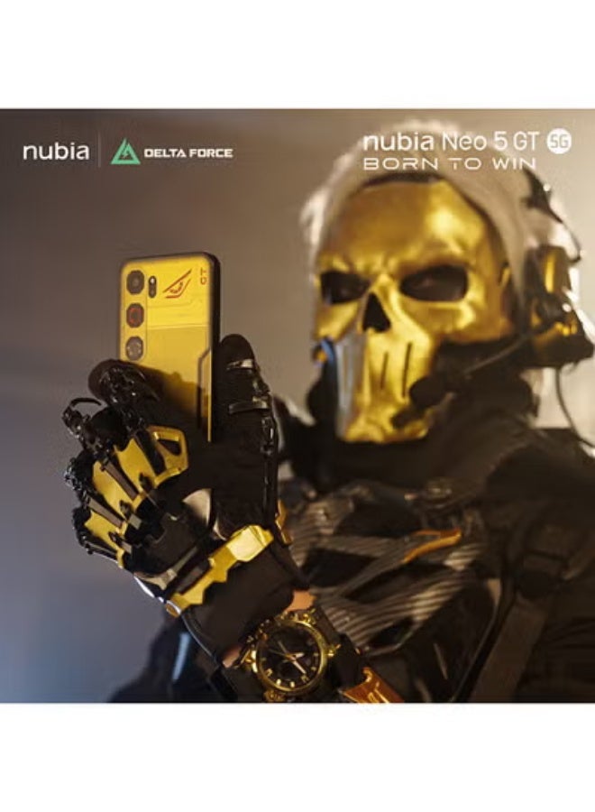 nubia Neo 5 GT 5G New Generation Electro Gold (12+12)GB RAM 512 GB ROM Gaming Phone – International Version - Image 3