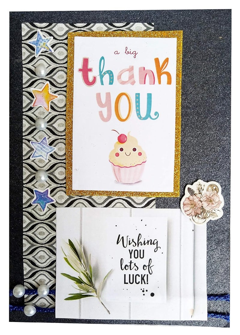 Generic Natal Crafts handmade Thank you greeting card for your boss/friend/family member/collogue/doctor/teacher | Special thank you note card (card size: 7 inch x 10 inch)  - Image 1
