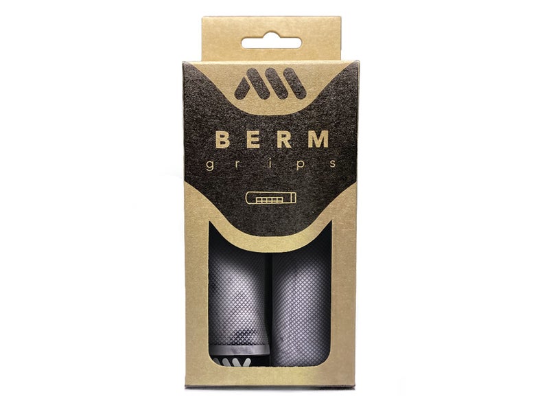 All Mountain Style AMS Berm Grips - Lock-on Tapered Diameter, Comfortable Grips, White Camo,Universal - Image 2